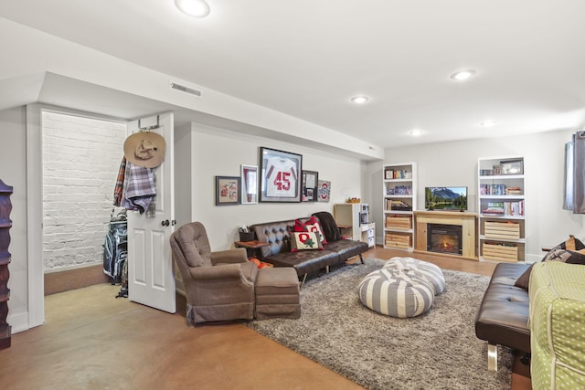 view of living room