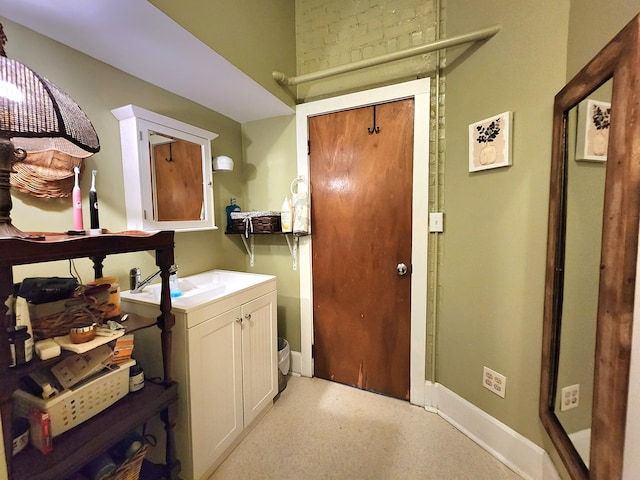 laundry area featuring sink