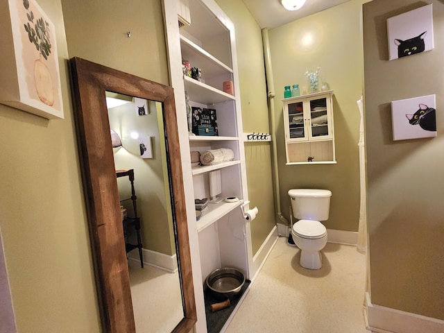 bathroom with toilet