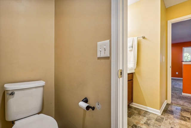 bathroom with toilet