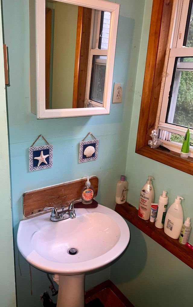 bathroom with sink