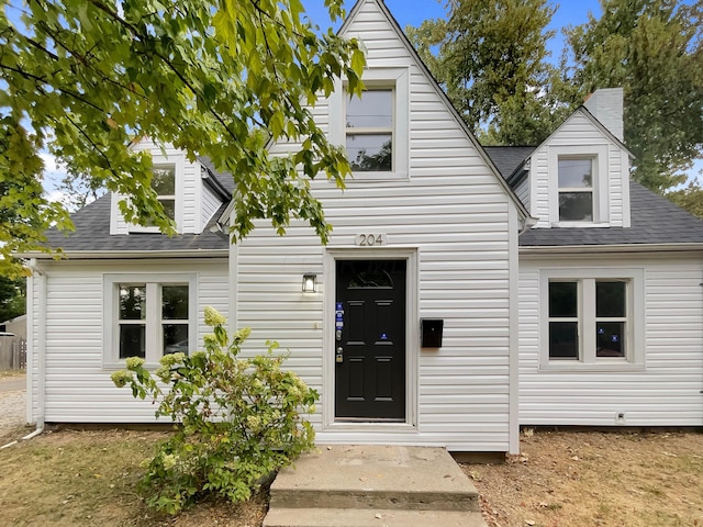 view of cape cod house