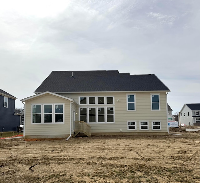 view of rear view of house
