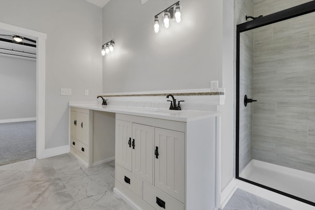13917 Fantasy Way, Pickerington, OH 43147 - bathroom with vanity and walk in shower