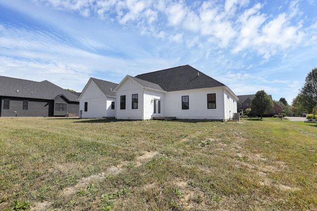 13917 Fantasy Way, Pickerington, OH 43147 - back of house with a yard and central AC unit