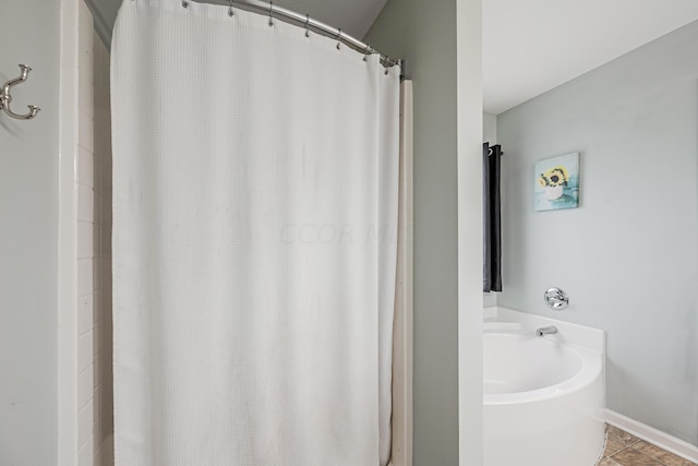 bathroom featuring tile patterned floors