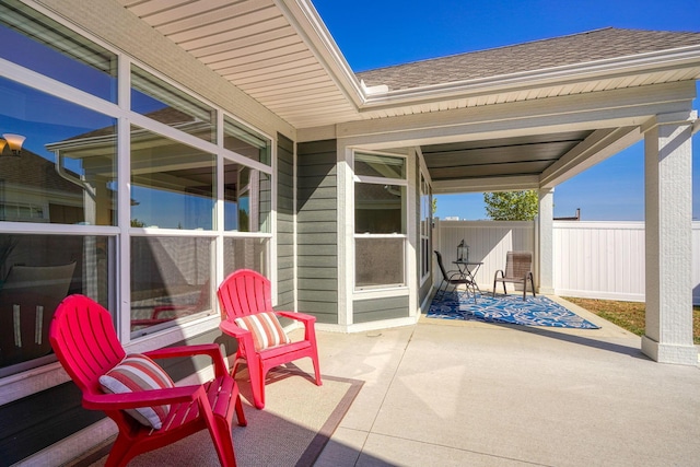 view of patio / terrace