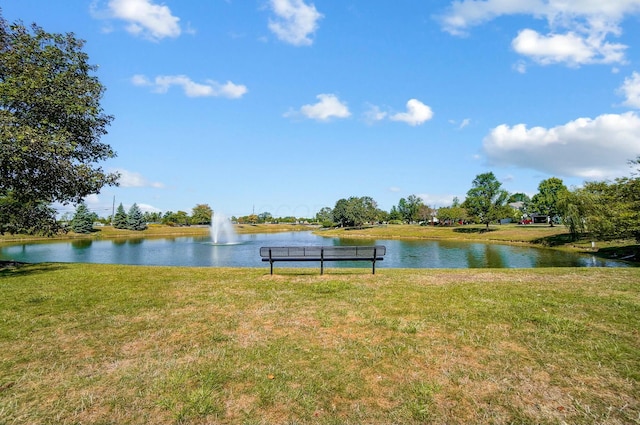 property view of water