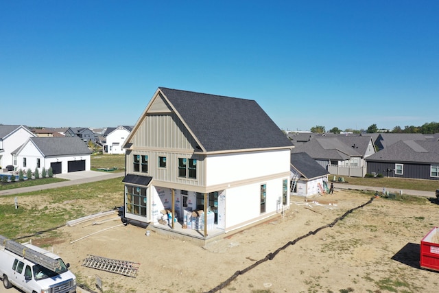 view of rear view of house