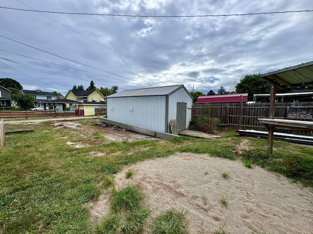 view of outdoor structure