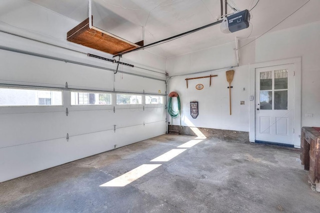 702 Coshocton Ave, Mount Vernon, OH 43050 - garage featuring a garage door opener