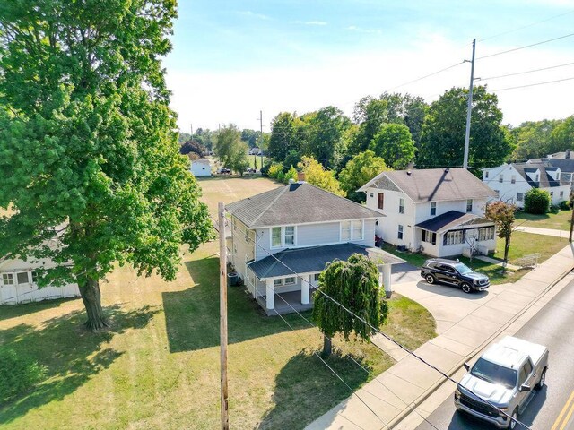 702 Coshocton Ave, Mount Vernon, OH 43050 - aerial perspective of suburban area