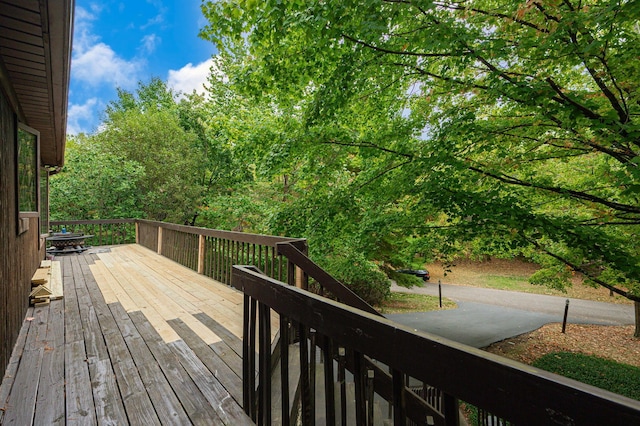 view of deck