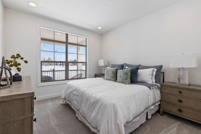 4843 Edison St, Hilliard, OH 43026 - carpeted bedroom with baseboards and recessed lighting