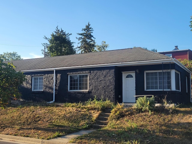 view of ranch-style home