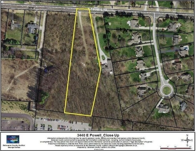 3440 E Powell Rd, Lewis Center OH, 43035 land for sale