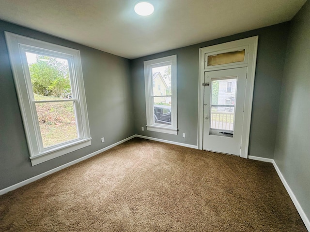 interior space featuring plenty of natural light