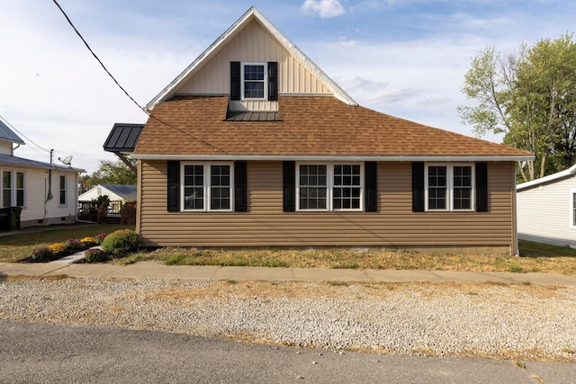 view of home's exterior