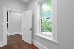 1571 Dyer Rd, Grove City, OH 43123 - doorway to outside featuring baseboards