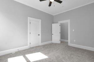 1571 Dyer Rd, Grove City, OH 43123 - unfurnished bedroom featuring carpet flooring and ceiling fan