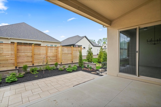6192 Garden Loop, Westerville, OH 43082 - view of patio / terrace with fence