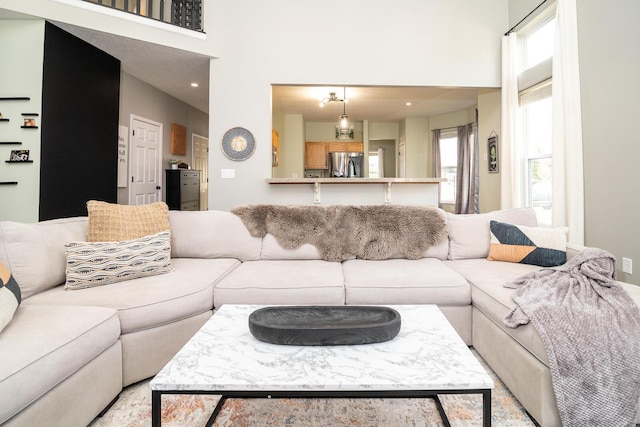 view of living room