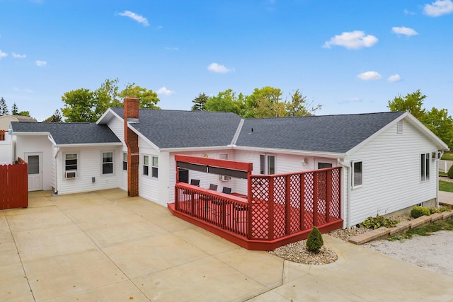 view of back of house