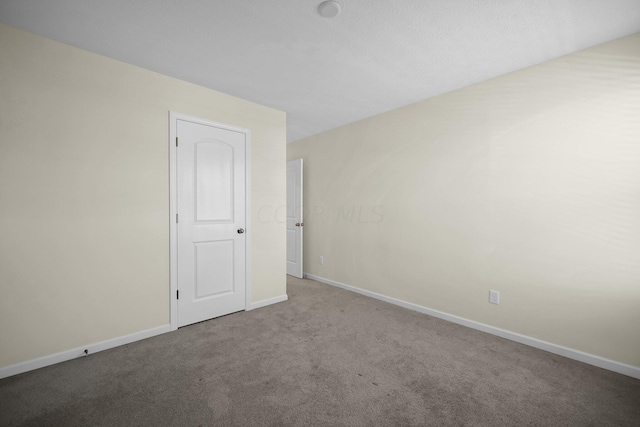 empty room featuring carpet floors