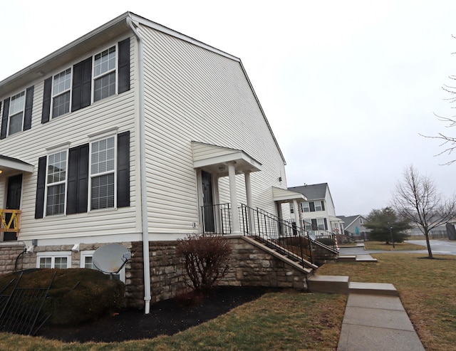 view of home's exterior