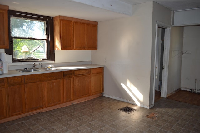 kitchen featuring sink