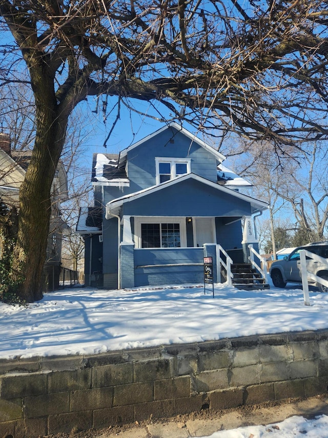 view of front facade