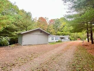 view of property exterior