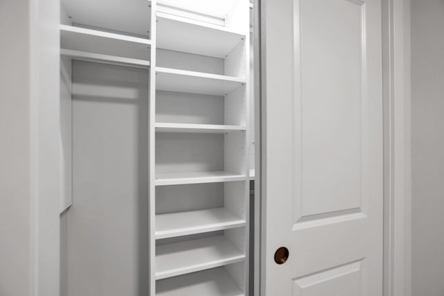 view of closet