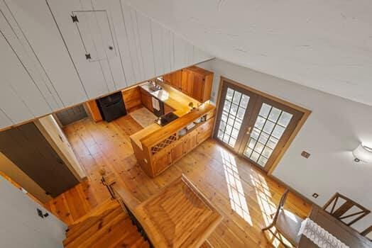 interior space featuring hardwood / wood-style floors