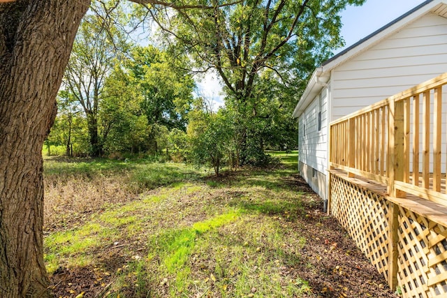 view of yard