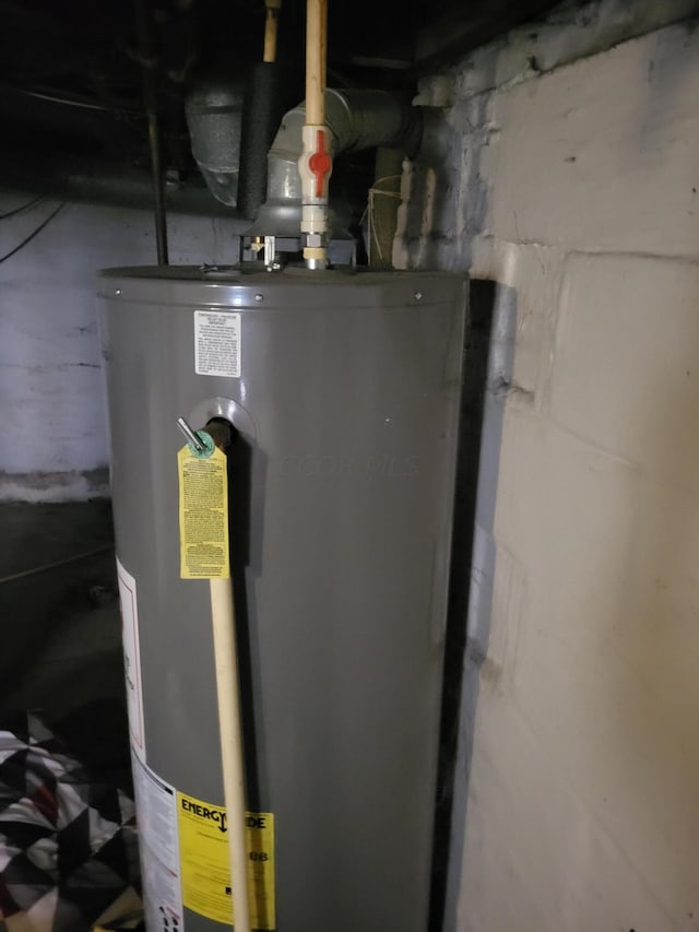 utilities with gas water heater