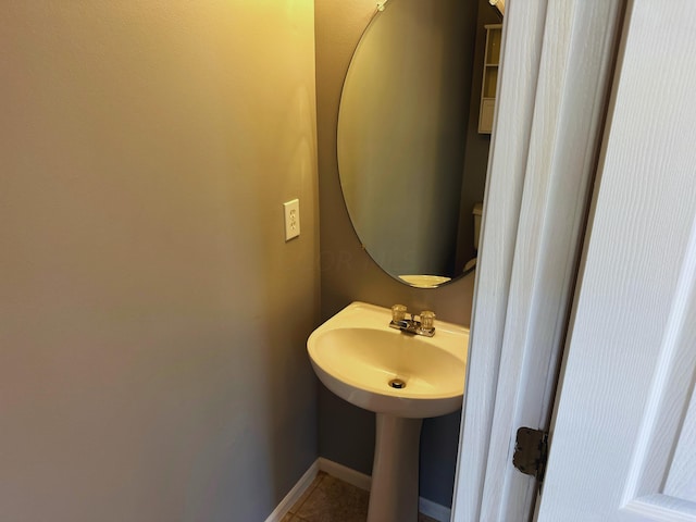 bathroom featuring tile patterned floors