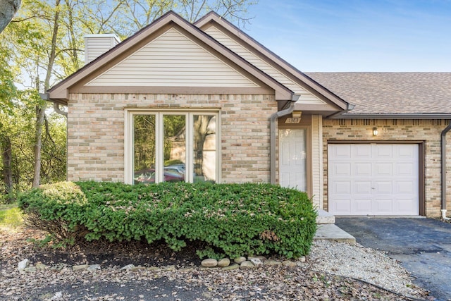 ranch-style house with a garage