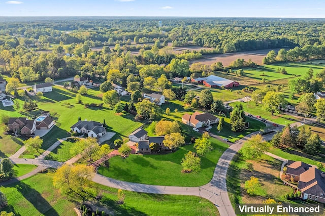 aerial view