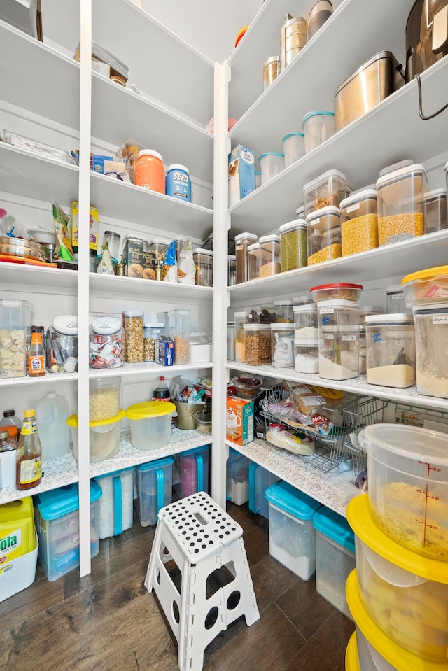 view of pantry