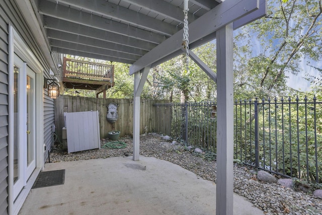 view of patio / terrace