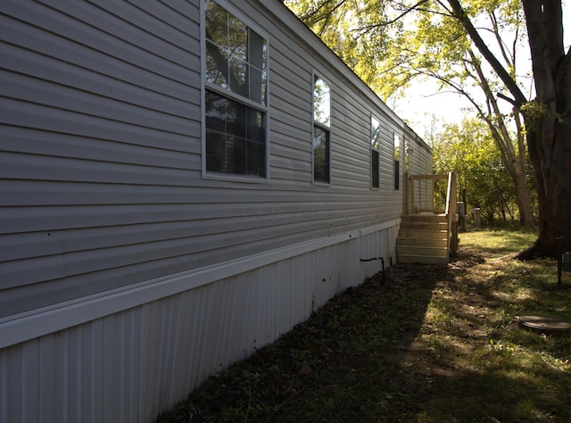 view of side of property