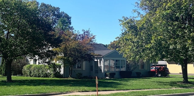 2227 Zollinger Rd, Columbus, OH 43221 - exterior space with a lawn