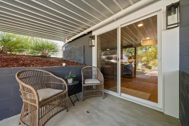 view of patio / terrace