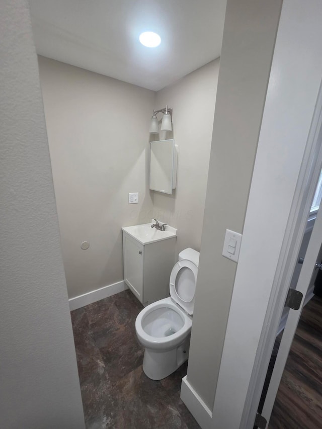 1214 W Mulberry St, Lancaster, OH 43130 - bathroom featuring toilet and vanity
