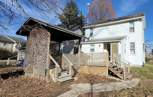 view of back of house