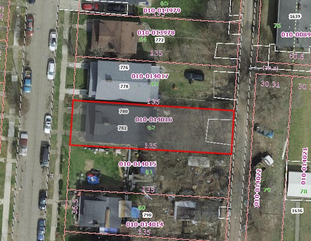 780-782 Seymour Ave, Columbus, OH 43205 - aerial overview of property's location