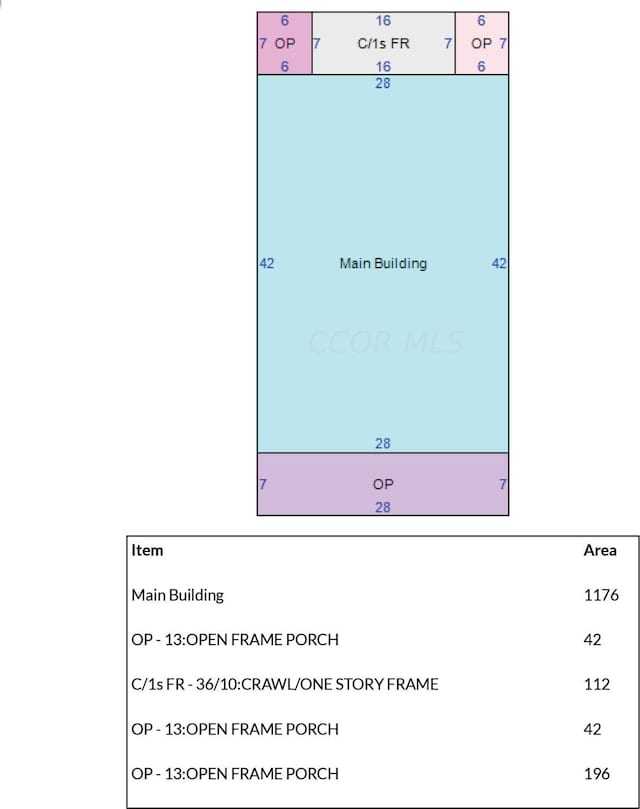 780-782 Seymour Ave, Columbus, OH 43205 - view of home floor plan