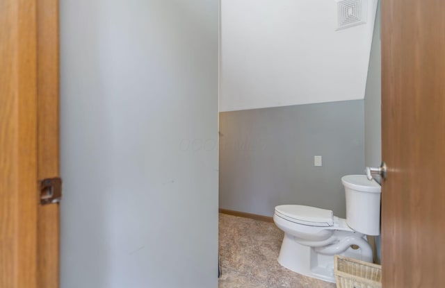 bathroom with toilet