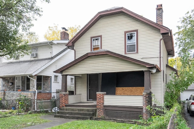 front of property with covered porch